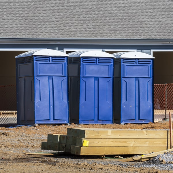 what is the cost difference between standard and deluxe porta potty rentals in Greenville Junction Maine